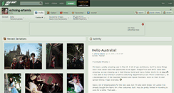 Desktop Screenshot of echoing-artemis.deviantart.com