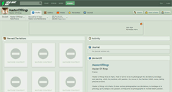 Desktop Screenshot of masterofrings.deviantart.com