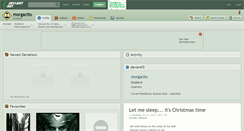Desktop Screenshot of morgacito.deviantart.com