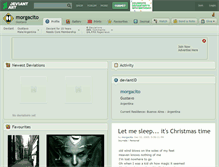 Tablet Screenshot of morgacito.deviantart.com