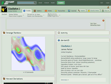 Tablet Screenshot of gladiatorj.deviantart.com