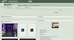 Desktop Screenshot of dusken-tears.deviantart.com