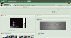 Desktop Screenshot of emacsite.deviantart.com