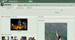 Desktop Screenshot of patycosplay.deviantart.com