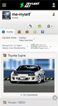 Mobile Screenshot of me-myself.deviantart.com