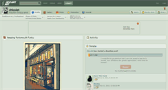 Desktop Screenshot of chicolet.deviantart.com