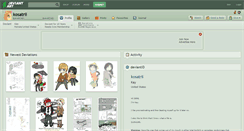 Desktop Screenshot of kosatrii.deviantart.com