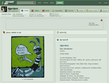 Tablet Screenshot of dgerdem.deviantart.com