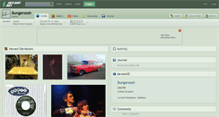 Desktop Screenshot of bungaroosh.deviantart.com