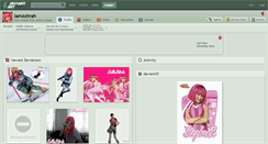Desktop Screenshot of iamashrah.deviantart.com