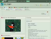 Tablet Screenshot of duck--dodgers.deviantart.com