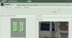 Desktop Screenshot of marcobat16.deviantart.com