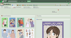 Desktop Screenshot of danabobana.deviantart.com