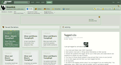 Desktop Screenshot of knoxnick.deviantart.com