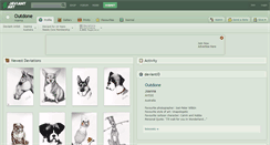 Desktop Screenshot of outdone.deviantart.com