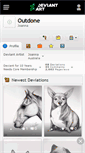 Mobile Screenshot of outdone.deviantart.com