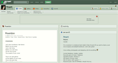 Desktop Screenshot of pesant.deviantart.com