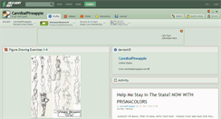 Desktop Screenshot of cannibalpineapple.deviantart.com