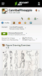 Mobile Screenshot of cannibalpineapple.deviantart.com