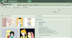 Desktop Screenshot of jeannie-chan.deviantart.com