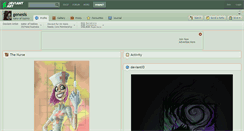 Desktop Screenshot of genesis.deviantart.com