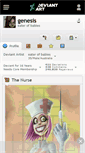 Mobile Screenshot of genesis.deviantart.com