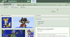 Desktop Screenshot of donfeuxvideo.deviantart.com