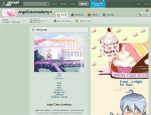 Tablet Screenshot of angelcakeacademy.deviantart.com