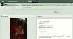 Desktop Screenshot of lyshan.deviantart.com