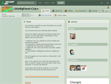 Tablet Screenshot of littlebigplanet-club.deviantart.com