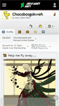 Mobile Screenshot of chocobosgokweh.deviantart.com