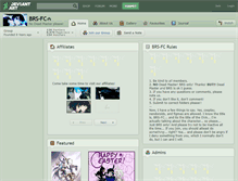 Tablet Screenshot of brs-fc.deviantart.com