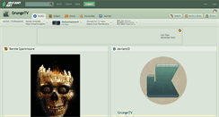 Desktop Screenshot of grungetv.deviantart.com