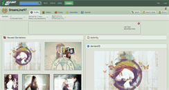 Desktop Screenshot of dreamline97.deviantart.com