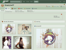 Tablet Screenshot of dreamline97.deviantart.com