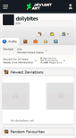 Mobile Screenshot of dollybites.deviantart.com
