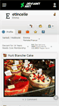 Mobile Screenshot of etincelle.deviantart.com