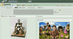 Desktop Screenshot of mlsutandio.deviantart.com