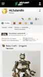 Mobile Screenshot of mlsutandio.deviantart.com