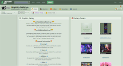 Desktop Screenshot of graphics-gallery.deviantart.com