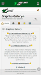 Mobile Screenshot of graphics-gallery.deviantart.com