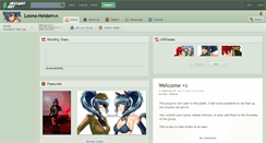 Desktop Screenshot of leona-heidern.deviantart.com
