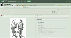Desktop Screenshot of diru-lawliet.deviantart.com