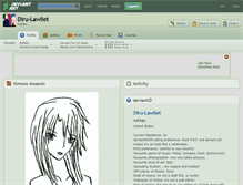 Tablet Screenshot of diru-lawliet.deviantart.com