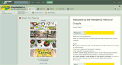 Desktop Screenshot of crayolausers.deviantart.com