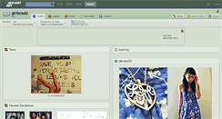 Desktop Screenshot of girlisradd.deviantart.com