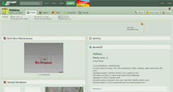 Desktop Screenshot of hekima.deviantart.com
