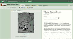 Desktop Screenshot of classic-music-group.deviantart.com