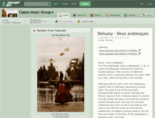 Tablet Screenshot of classic-music-group.deviantart.com