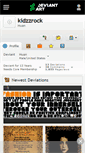 Mobile Screenshot of kidzzrock.deviantart.com